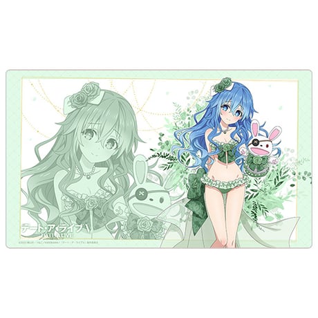 デート・ア・ライブV 描き下ろしラバーマット（四糸乃/水着ドレス）【カーテン魂】