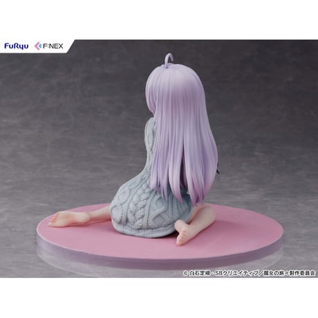 魔女の旅々 イレイナ ニットVer. 1/7スケールフィギュア Repaint BLUE【フリュー】※送料無料