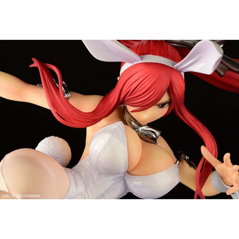 【新品未開封】FAIRY TAIL エルザ・スカーレット ハイキックver.白兎 FAIRY TAIL エルザ・スカーレット ハイキックver.白兎 1/6 完成品