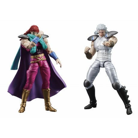 DIGACTION 『北斗の拳』ユダ＆レイ(白髪) セット 可動フィギュア【DIG】
