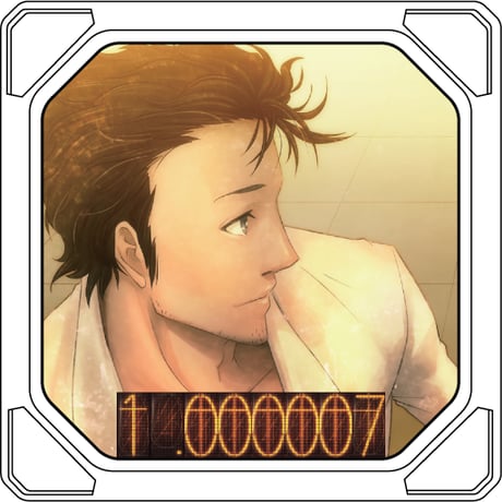 Memory Cube『STEINS;GATE』Ver. 岡部倫太郎 タイマー(1分,3分,5分,7分)【即発送】