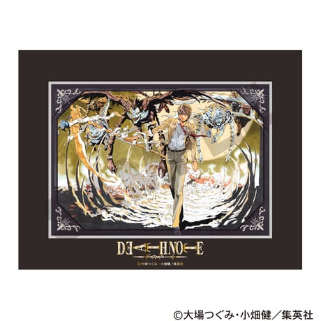 デスノート DEATH NOTE ミニクリアファイル ピンアクセサリー L DEATH