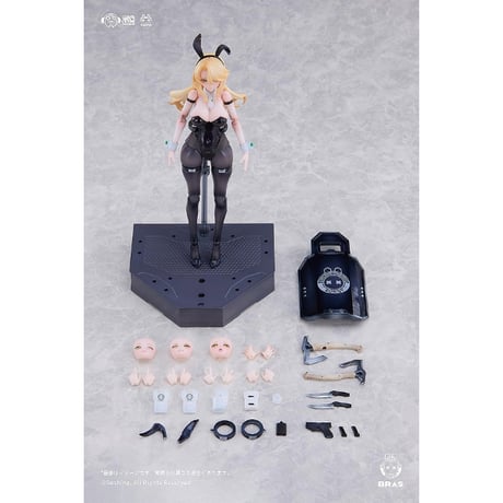 BUNNY RAPID ACTION SQUAD Guardian・エレーナ 1/12 可動フィギュア【溯行Sushing】