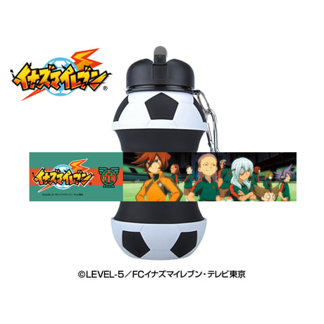 【現品限り】折りたたみ式シリコンボトル　イナズマイレブンEdition 帝国Ver.※即発送