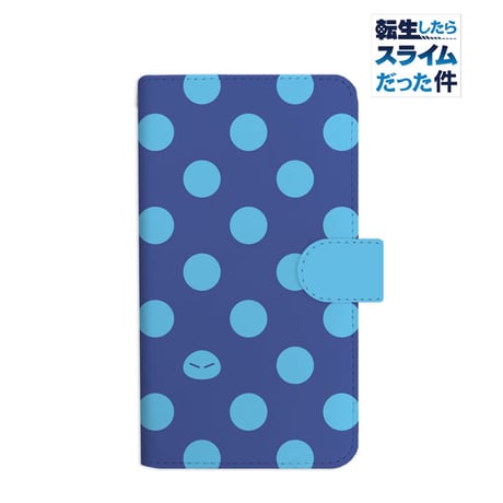 転生したらスライムだった件 リムル 水玉擬態手帳型スマホケース(M/L)【アルマビアンカ】