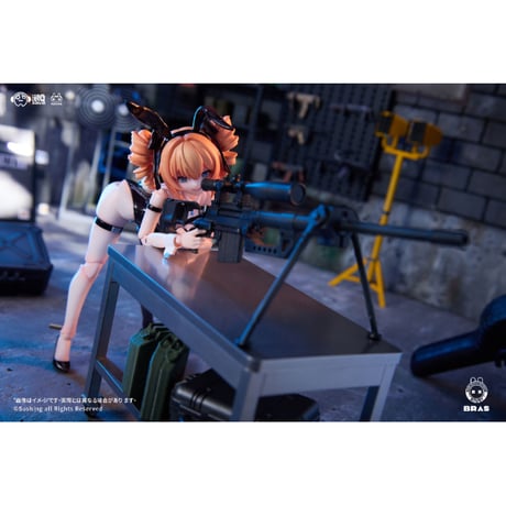 溯行Sushing バニー ラピッド アクション スクワッド 狙撃手 レオニ 1/12スケール可動フィギュア【溯行Sushing】