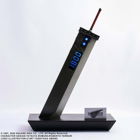 ファイナルファンタジーVII リメイク デジタルクロック ＜バスターソード＞【スクウェア・エニックス】  ※送料無料