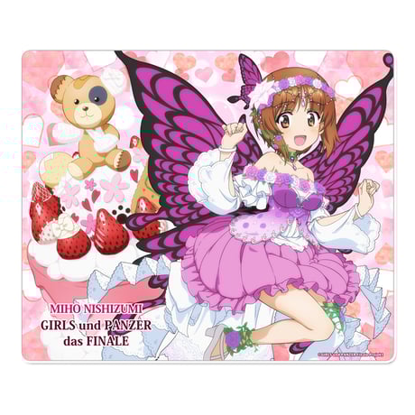 ガールズ＆パンツァー 　西住まほ　エリカ　タオル　クリアファイル　マウスパッド マウスパッド｜ガールズ＆パンツァー最終章 公式サイト