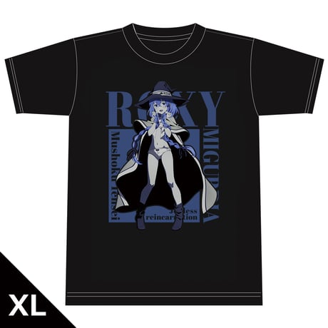 無職転生II ～異世界行ったら本気だす～ Tシャツ（ロキシー・ミグルディア） M～XLサイズ【描き下ろし】【アズメーカー】