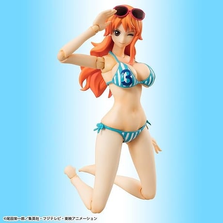 ヴァリアブルアクション Heroes ONE PIECE ナミ(Summer Vacation) アクションフィギュア【メガハウス】