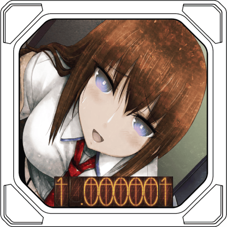 Memory Cube『STEINS;GATE』Ver. 牧瀬紅莉栖 タイマー(1分,3分,5分,7分)【即発送】