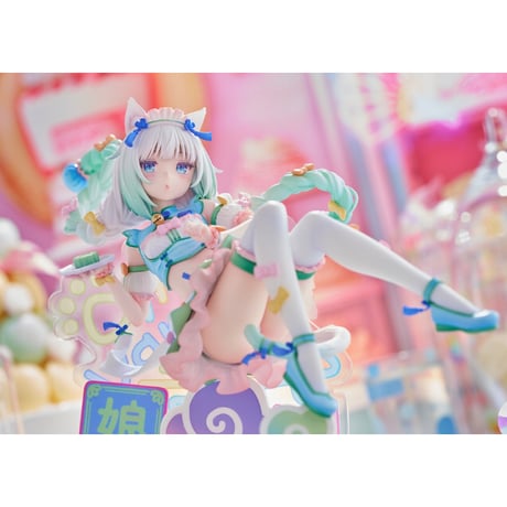 ネコぱら バニラ ゆめかわチャイナVer. 1/7スケールフィギュア【クレーネル】※送料無料