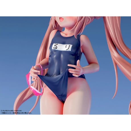 ぴよ寺むちゃ「るりちゃん」すくみずきゅっver. 1/5スケール塗装済み完成品フィギュア【Bfull FOTS JAPAN】