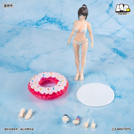 LADo TOYS POCKET GIRL PG-01 水着少女 可動フィギュア【LADo TOYS】
