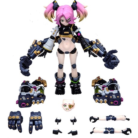 【特典付き】CYBER LIMIT（サイバーリミット）シリーズ Quisy-Rick（クィシー・リック） 1/12スケール可動フィギュア【STARARC TOYS】