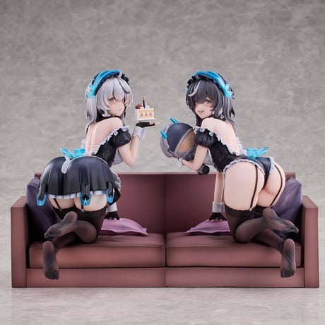 Raise Dream スノウブレイク：禁域降臨 チェルノ&ムルソー 見習いメイドVer. 1/6スケール塗装済完成品フィギュア 豪華版【Raise Dream】※送料無料