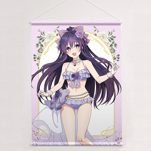 デート・ア・ライブV　描き下ろしカーテン　夜刀神十香（水着ドレス）1枚 デート・ア・ライブV 描き下ろしクリアファイル(夜刀神十香/水着