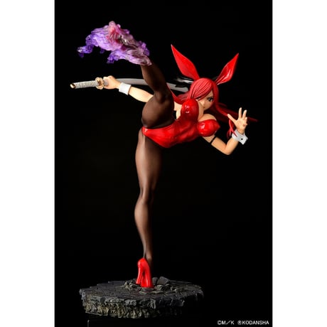 FAIRY TAIL エルザ・スカーレット ハイキックver.紅兎 1/6 完成品フィギュア【オルカトイズ】