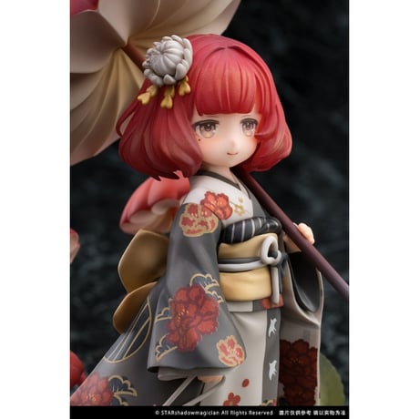 【特典付き】マッシュルームガールズシリーズ No.6 ハエマトケファルスタケ 1/1 完成品フィギュア【Reverse Studio】※送料無料