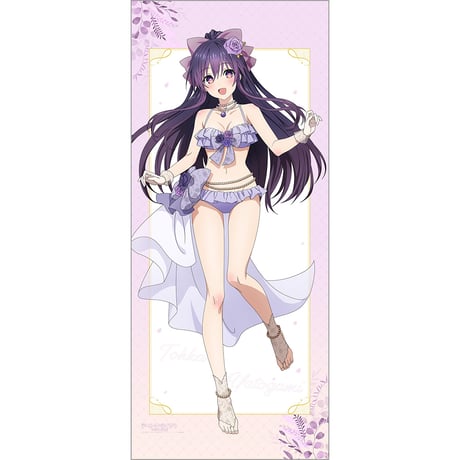 デート・ア・ライブV デート・ア・ライブV 描き下ろし特大タペストリー（夜刀神十香/水着ドレス）【カーテン魂】