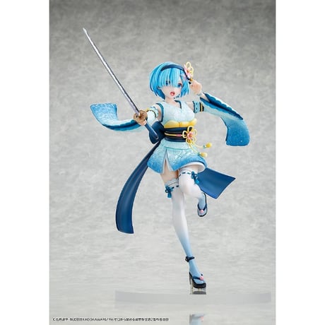 Re：ゼロから始める異世界生活 レム 戦装束ver. 1/7 完成品フィギュア【KADOKAWA】送料無料