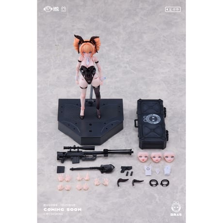 溯行Sushing バニー ラピッド アクション スクワッド 狙撃手 レオニ 1/12スケール可動フィギュア【溯行Sushing】
