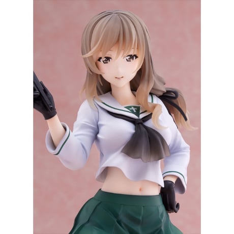 ガールズ＆パンツァー 戦車道大作戦！島田千代「大洗女子」 1/7 完成品フィギュア（再販）【WAVE】