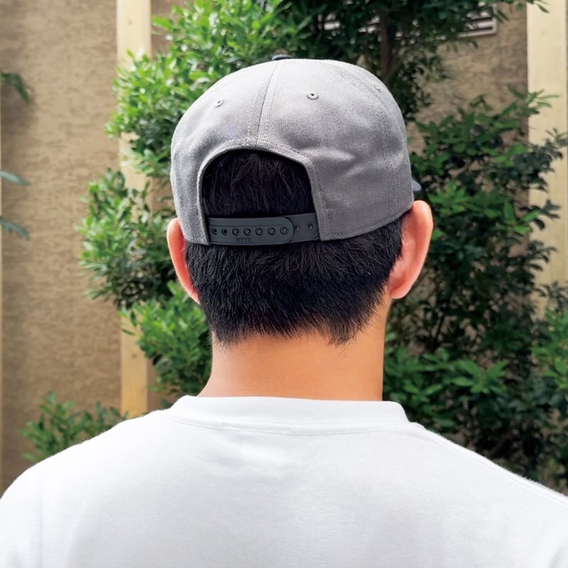 ベースボールキャップ＜I'm IMANAMI Class＞グレー×ブラック×黒文字