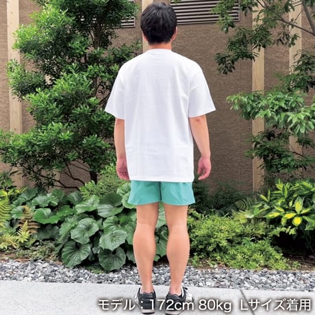 ビッグシルエットTシャツ＜KING OF FARM（二軍の帝王）＞ホワイト×黒文字