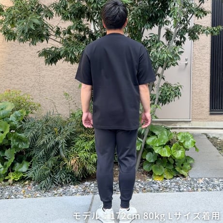 ＜IMANAMI Class ハートロゴ ビッグシルエットTシャツ＞ブラック