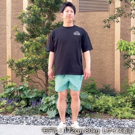 ビッグシルエットTシャツ＜I'm IMANAMI Class＞ブラック×ワッペン（ブラック）