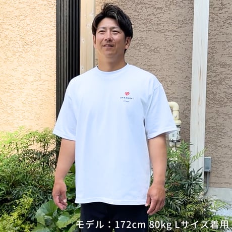 ＜IMANAMI Class ハートロゴ ビッグシルエットTシャツ＞ホワイト