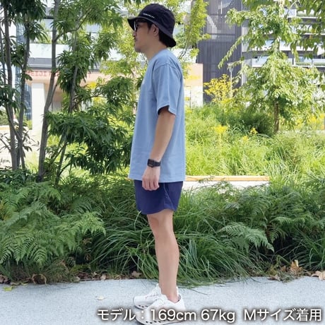ビッグシルエットTシャツ＜KING OF FARM（二軍の帝王）＞ブルー×白文字