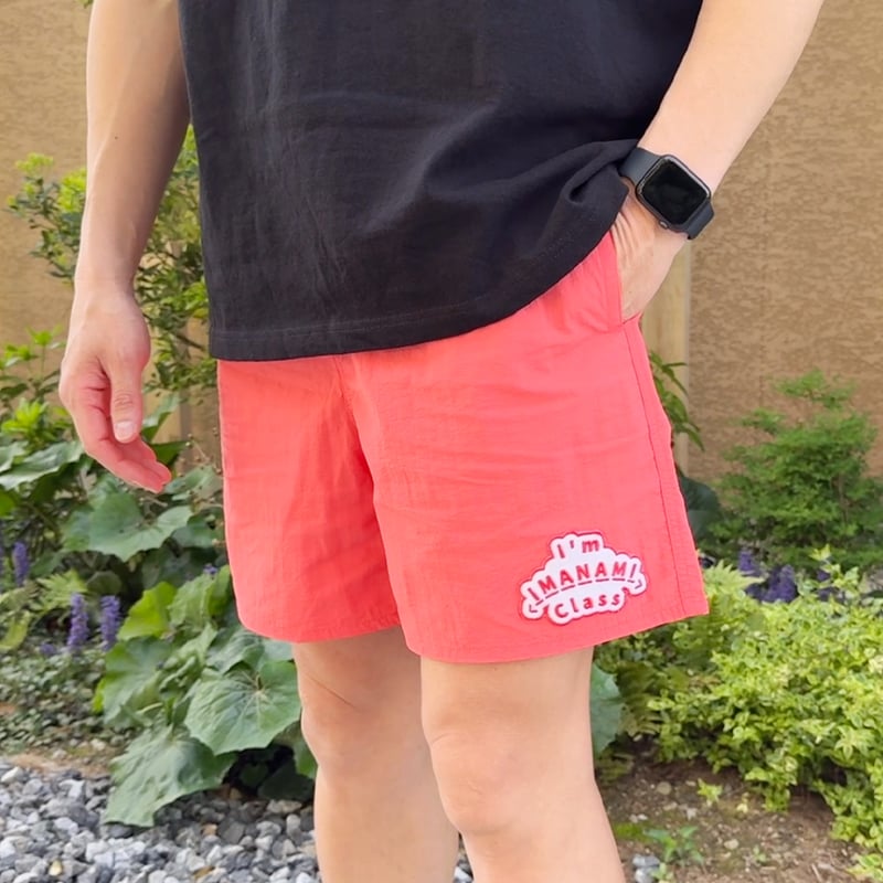 NUMBER (N)INE 06SS ガンズ期 ハーフパンツ レッド shopbring_1324g110004