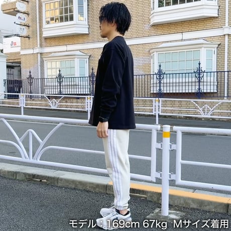 ＜KING OF FARM（二軍の帝王）ロンT＞ブラック×白文字 ビッグシルエット