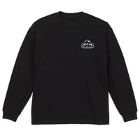 ロングスリーブTシャツ＜I'm IMANAMI Class＞ブラック×ブラックワッペン ビッグシルエット