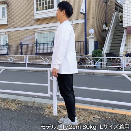 ＜KING OF FARM（二軍の帝王）ロンT＞ホワイト×黒文字 ビッグシルエット