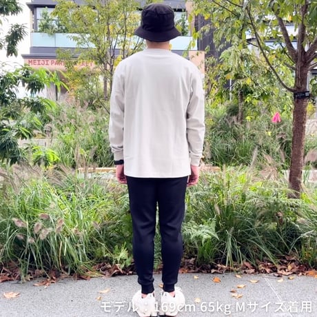 ＜KING OF FARM（二軍の帝王）ロンT＞グレー×黒文字 ビッグシルエット