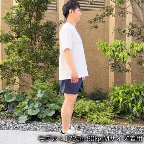ハーフパンツ＜I'm IMANAMI Class＞ ネイビー×ワッペン（ブルー）