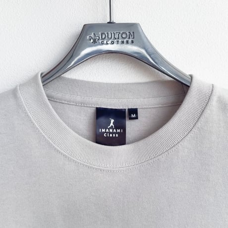 ビッグシルエットTシャツ＜KING OF FARM（二軍の帝王）＞グレー×黒文字