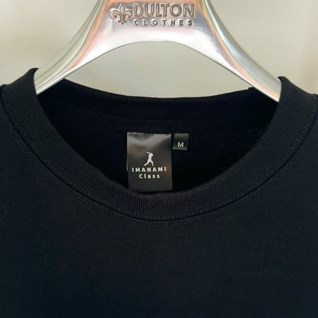 ビッグシルエットTシャツ＜I'm IMANAMI Class＞ブラック×ワッペン（イエロー）