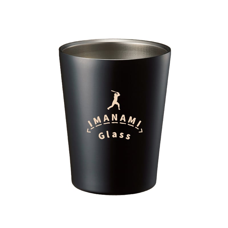 ステンレスサーモタンブラー360ml＜IMANAMI Glass＞マットブラック