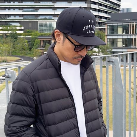ベースボールキャップ＜I'm IMANAMI Class＞ブラック×白文字