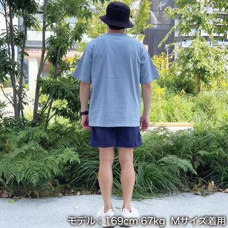 ビッグシルエットTシャツ＜KING OF FARM（二軍の帝王）＞ブルー×白文字