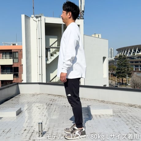 ＜BIENNIAL PLAYER（隔年選手）ロンT＞ホワイト×黒文字