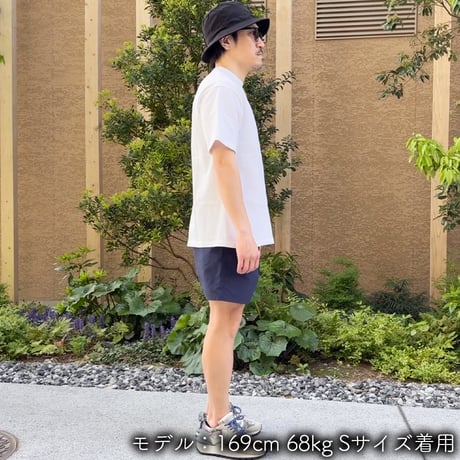 ハーフパンツ＜I'm IMANAMI Class＞ ネイビー×ワッペン（ブルー）