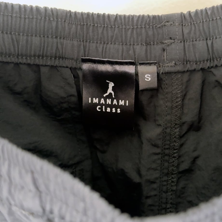 ハーフパンツ＜I'm IMANAMI Class＞ ブラック×白文字 水陸両用 2way