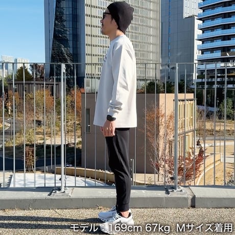 ロングスリーブTシャツ＜I'm IMANAMI Class＞グレー×黒文字 ビッグシルエット