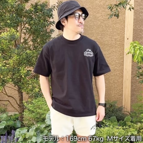 ビッグシルエットTシャツ＜I'm IMANAMI Class＞ブラック×ワッペン（ブラック）