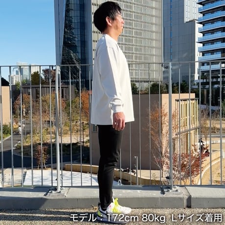 ロングスリーブTシャツ＜I'm IMANAMI Class＞グレー×黒文字 ビッグシルエット